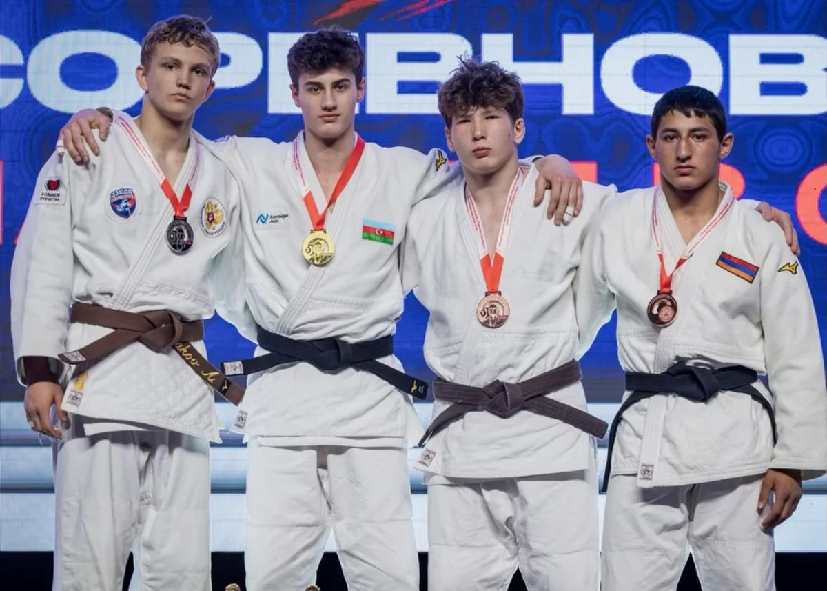 Azərbaycanın yeniyetmə cüdoçuları Rusiyada keçirilmiş turnirdə iki medal əldə ediblər