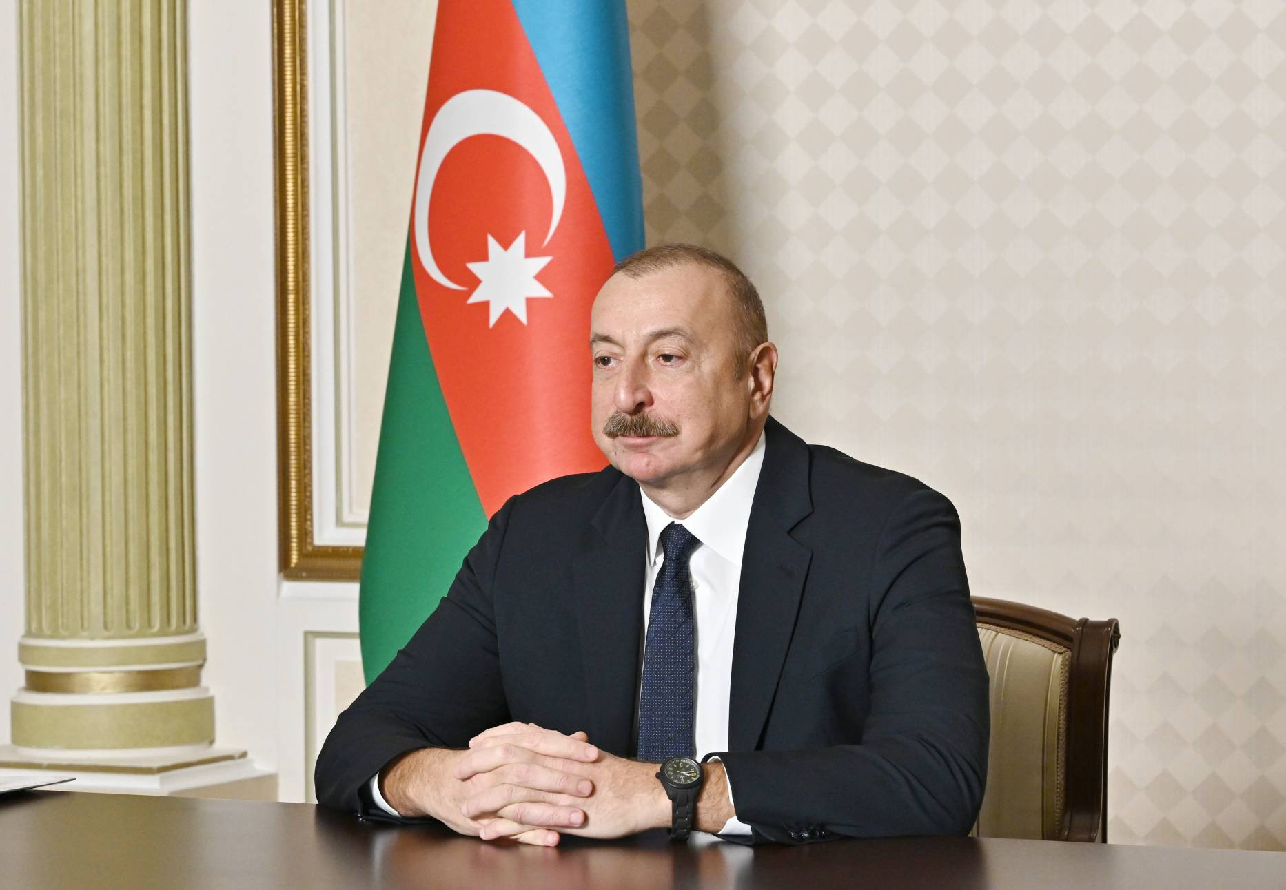 Çex Respublikasının Prezidenti İlham Əliyevi 28 May münasibətilə təbrik edib