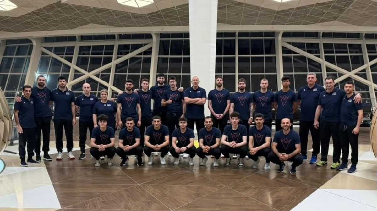 Azərbaycanın voleybol millisi Avropa Liqasına hazırlıq üçün Belarusa yollanıb