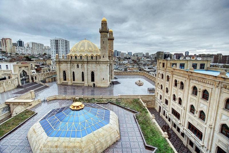 Təzəpir məscidində Qurban bayramı namazı qılınıb