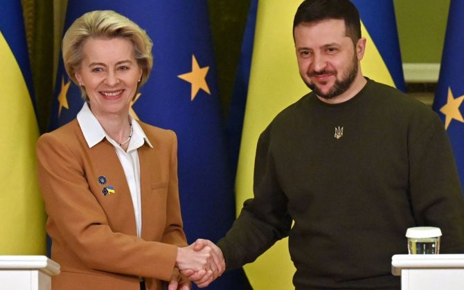 Zelenski Avropa Komissiyası ilə dron layihəsini müzakirə edib