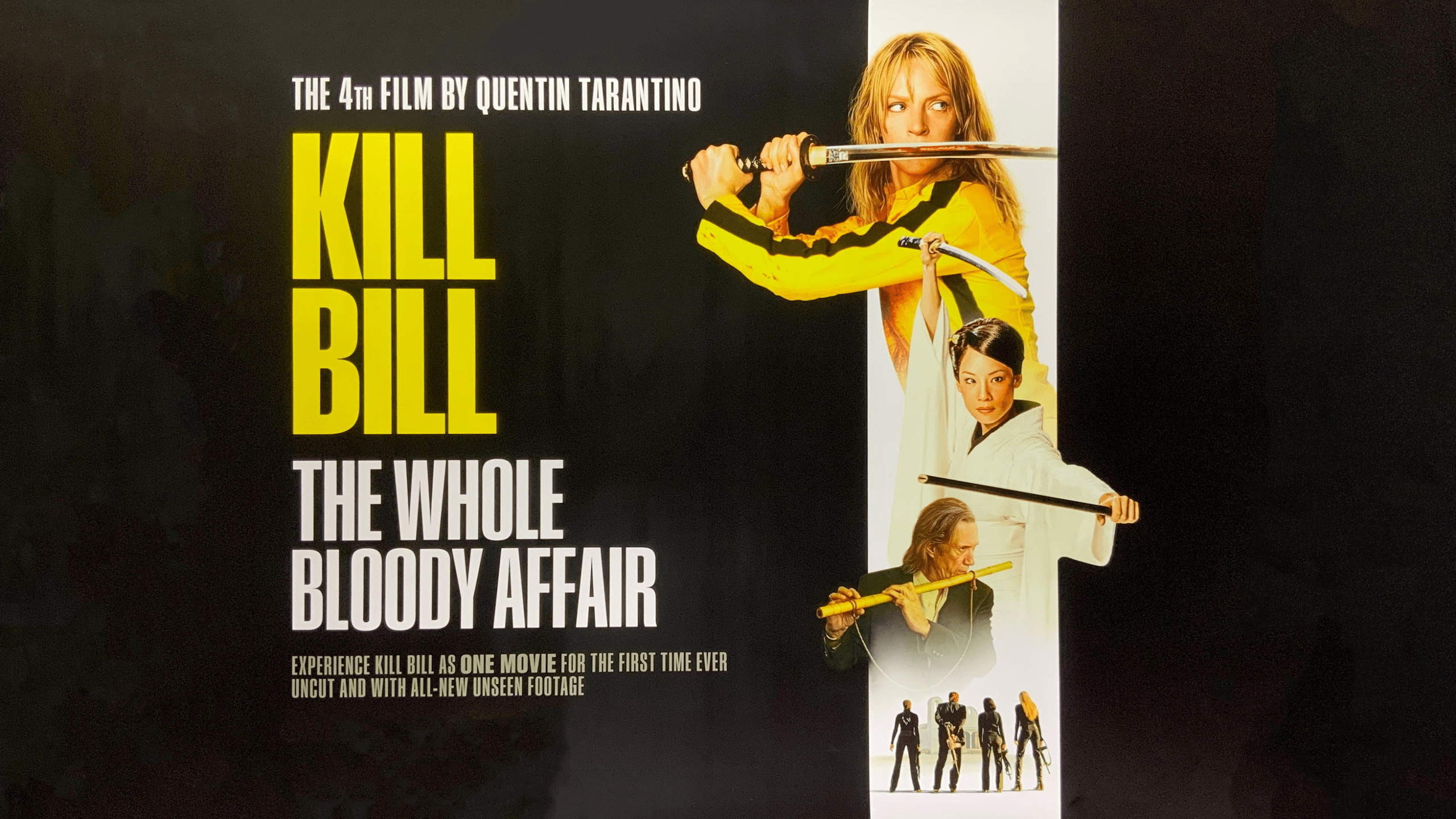 "Kill Bill: The Whole Bloody Affair" filmi bir çox ölkədə nümayiş olunub