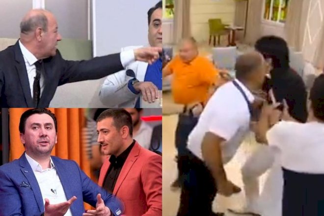 "Onlar&nbsp;xəcalət çəkmirlər? Utanmırlar?" - Efirdə əlbəyaxa davaya reaksiya