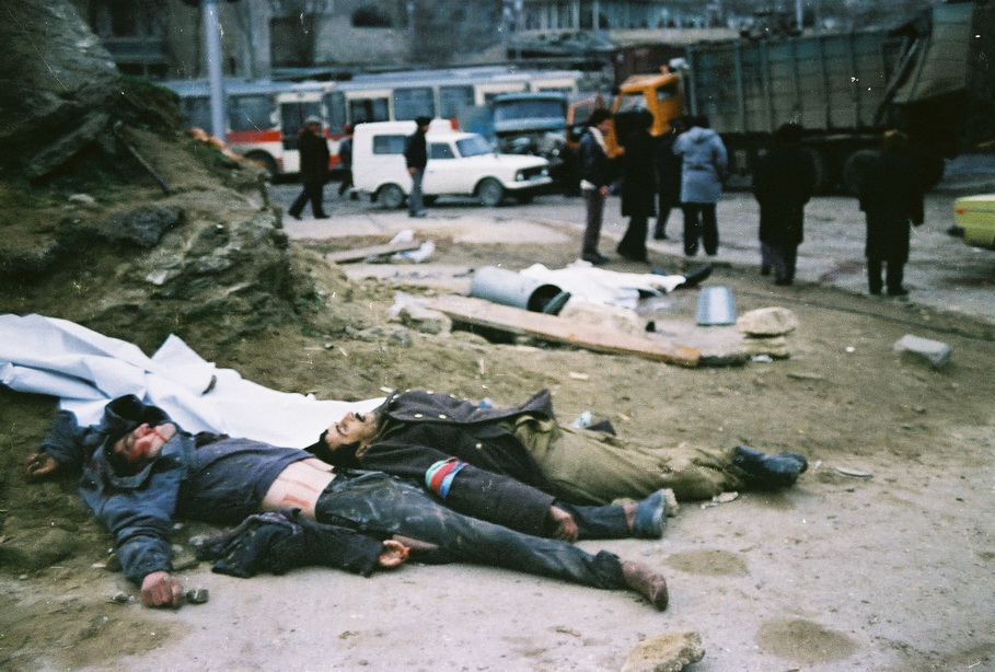 AZƏRBAYCAN TARİXİNİN QANLI YANVARI&nbsp;- TARİXİ FOTOLAR