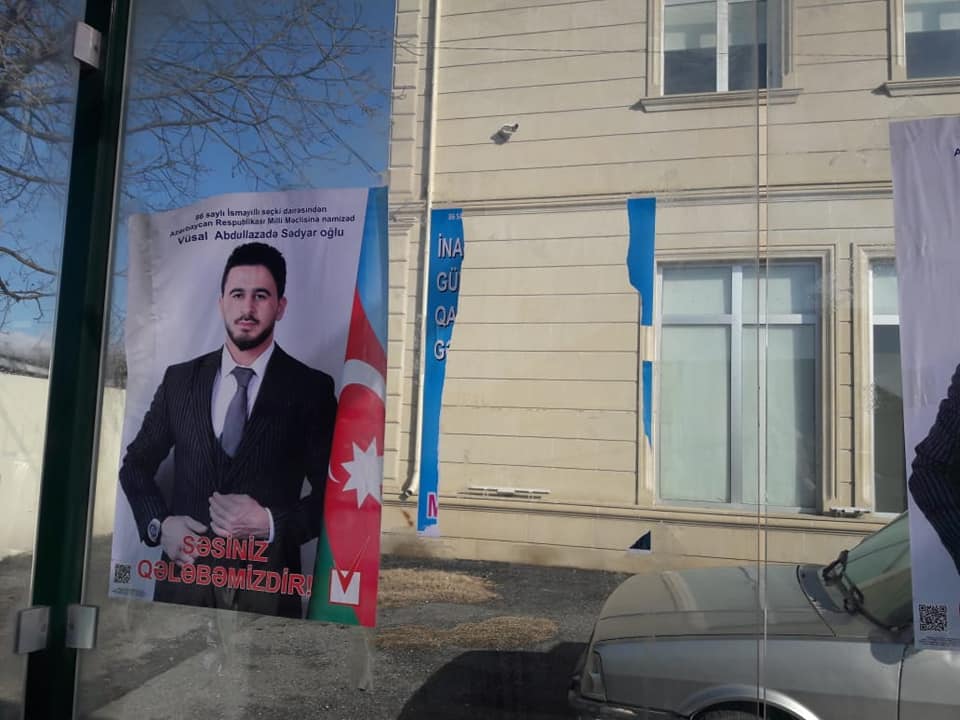 İsmayıllıda namizədin şəkillərini kim cırdırır? - İcra başçısı "daha heç kimə problem yaradılmayacaq" deyir