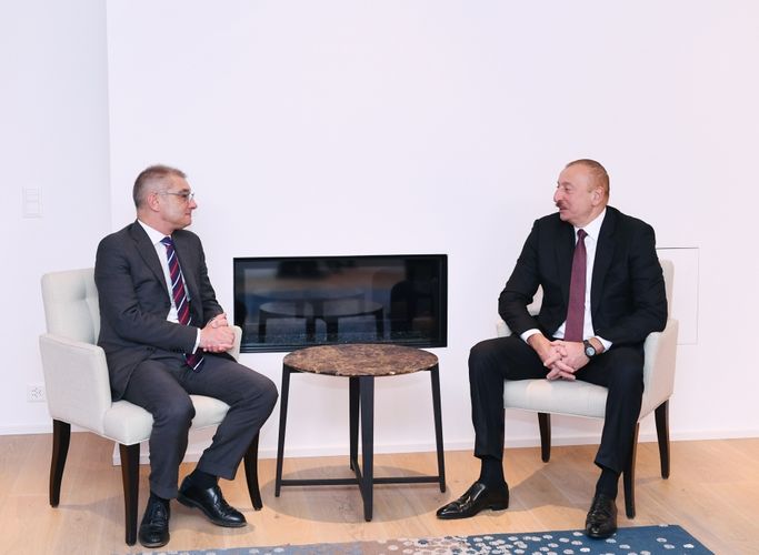 Prezident İlham Əliyev daha bir şirkət&nbsp;rəhbəri ilə görüşüb - FOTOLAR