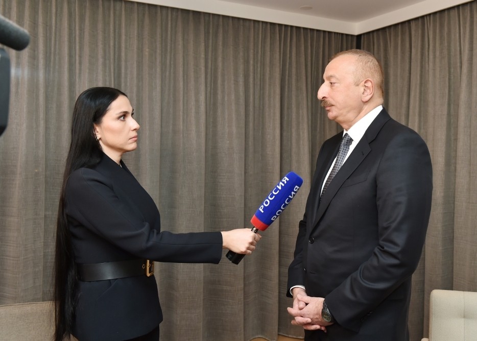 Prezident&nbsp;&ldquo;Rossiya-24&rdquo; də müsahibə verdi, maraqlı məqamlara toxundu: "Yenidən müxtəlif spekulyativ meyillər yarana bilər..."