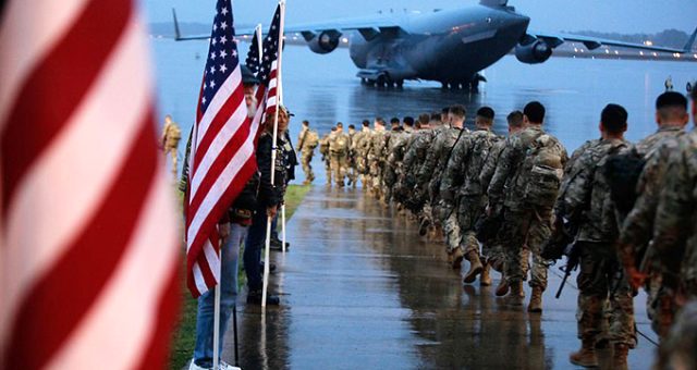 ABŞ hərbçiləri geri çəkildi - Suriya ordusu bazaya girdi