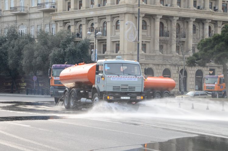 Bakıda gücləndirilmiş dezinfeksiya işləri aparılacaq