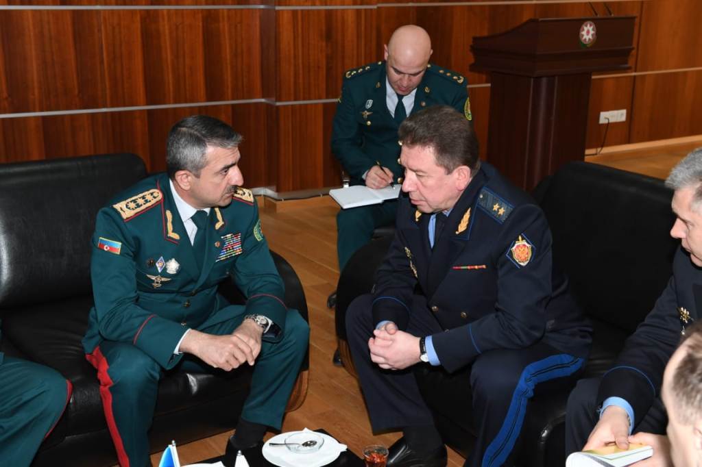 DSX rəisi Dağıstanın Sərhəd İdarəsinin rəhbəri ilə mələri müzakirə etdi?