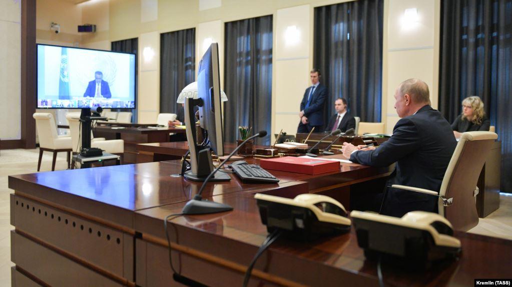 "Sanksiyaları qaldırın" - Putin G20 liderlərinə səsləndi