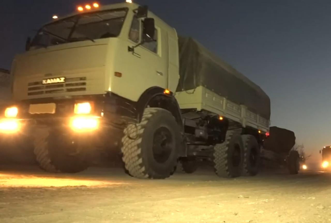 Naxçıvanda artilleriya bölmələri gecə şəraitində taktiki təlim keçirib