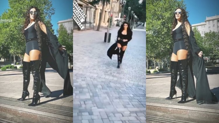 Röya &ldquo;Tarqovı&rdquo;da belə dolaşdı - FOTO/VİDEO
