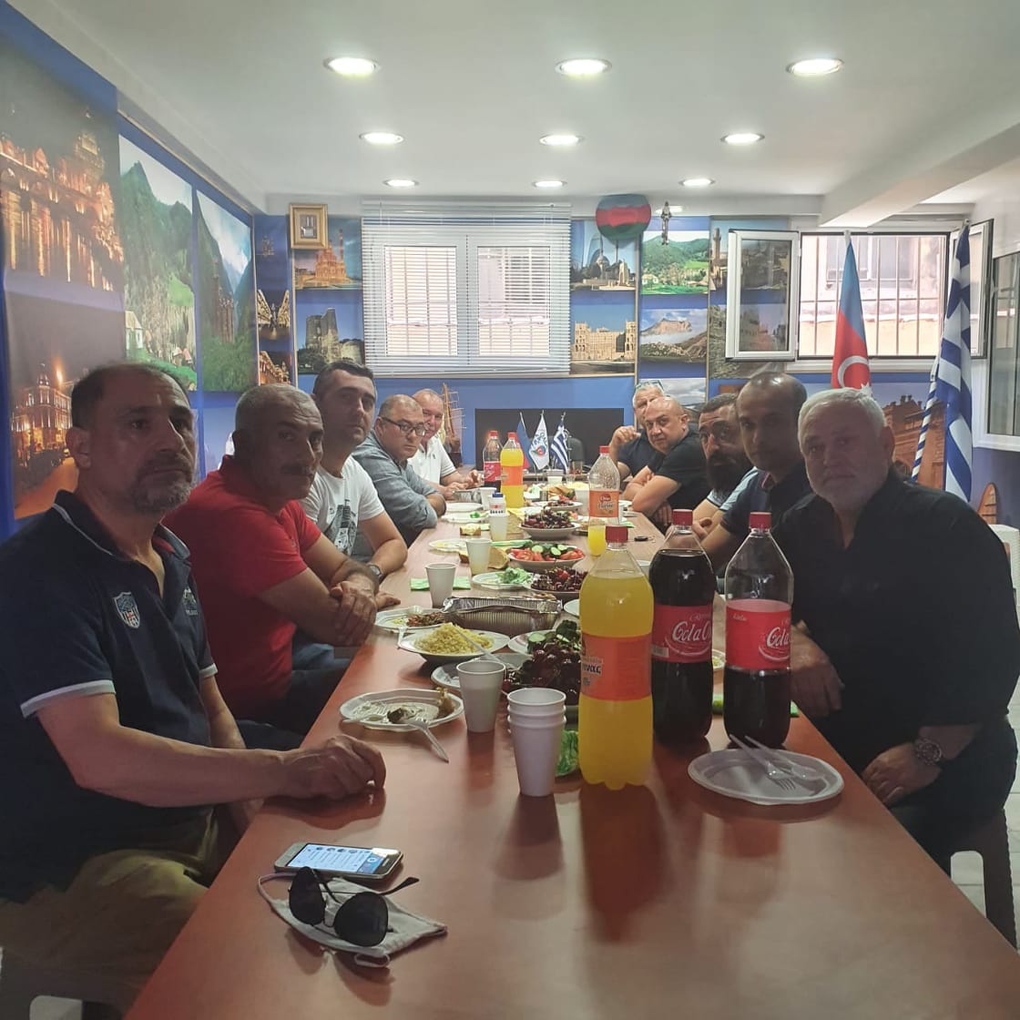 &ldquo;QALA&rdquo; Yunanıstan-Azərbaycan Dostluq Cəmiyyətinin ofisində&nbsp;bayram süfrəsi təşkil edilib - FOTO