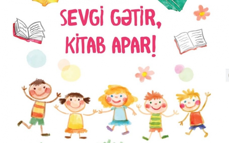 Azərbaycanda uşaqlar üçün qeyri-adi kitab aksiyası başlayır&nbsp;