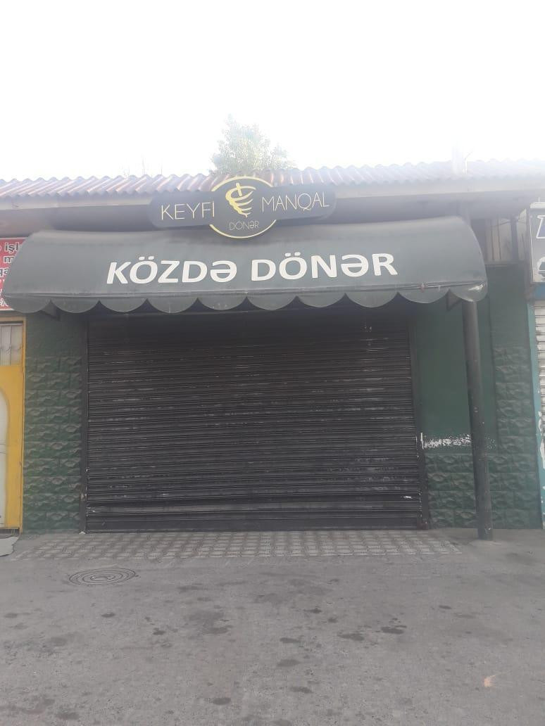 Bakıda xüsusi karantin qaydalarını pozan dönər evinin sahibi 2 min cərimə&nbsp;olundu