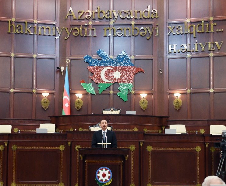 Prezident Milli Məclisin iclaslarına gələndə Dövlət himni ifa ediləcək