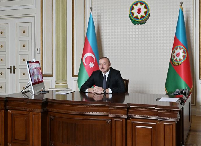 "Məktəb və universitetləri aça biləcəyimizi bilmirik..." -&nbsp;&nbsp;İlham Əliyev&nbsp;&ldquo;Microsoft&rdquo;un&nbsp;rəhbərləri ilə videokonfransda - FOTOLAR