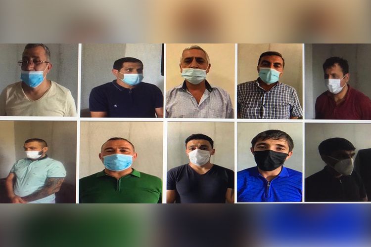 Bakı polisi kriminal avtoritetin dəfnində iştirak edənləri cərimələdi - FOTO