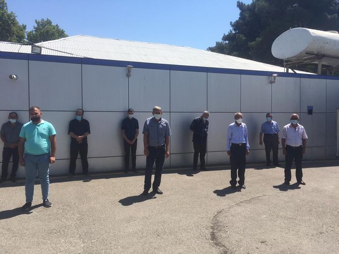 Daha bir rayonda yas mərasimi keçirənlər cərimələnib - FOTOLAR