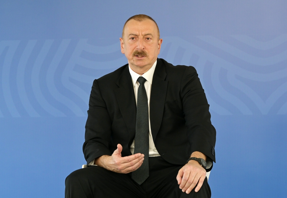 Prezident karantindən, Qarabağdan&nbsp;danışdı, ATƏT,&nbsp;Avropa Şurası və müxalifəti sərt tənqid etdi:&nbsp;&nbsp;"Niyə səslərini çıxarmırlar?" - MÜSAHİBƏ