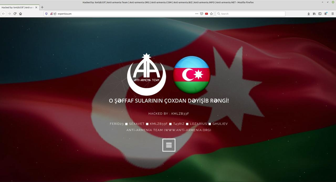 Azərbaycanlı hakerlər 30-dək erməni saytını dağıdıblar - SİYAHI