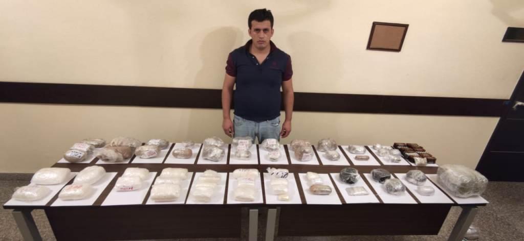 Cəbrayıl rayon sakini 24 kq-a yaxın narkotiklə tutuldu - FOTO