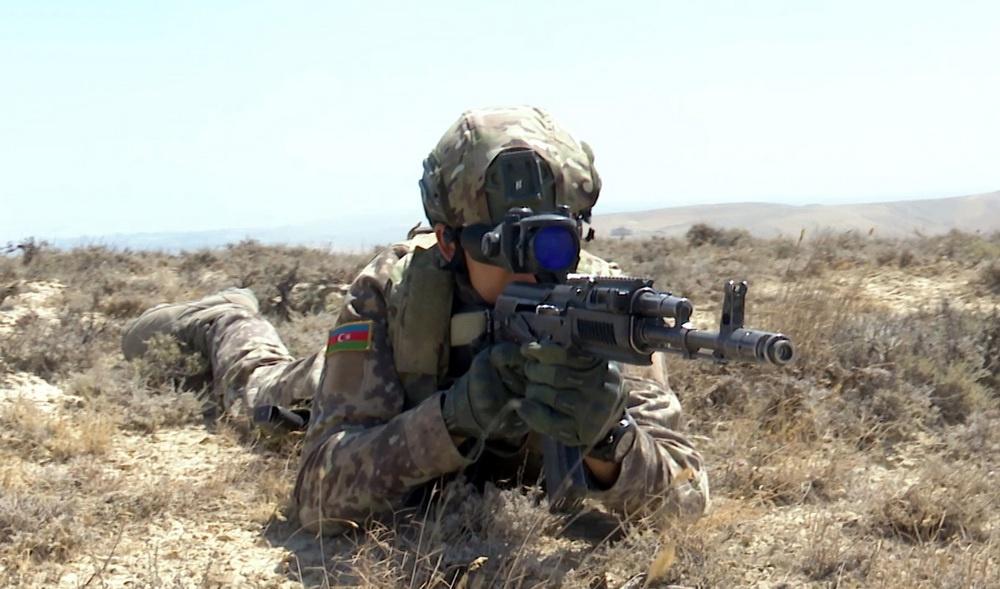 Ehtiyatda olan hərbi vəzifəlilər&nbsp;təlimlər\\ cəlb olundu - Xidmətdən açıqlama