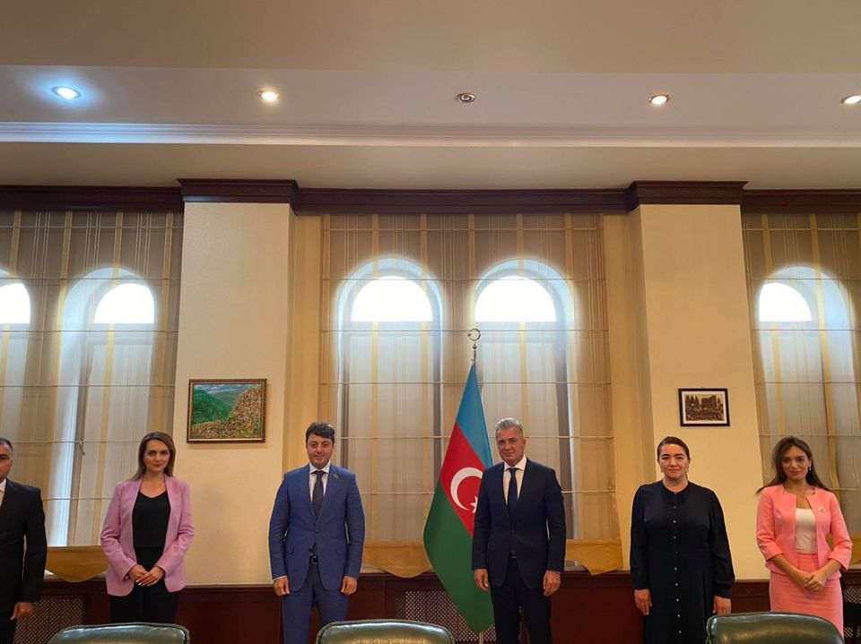 Qarabağ icmasının rəhbəri&nbsp;Xorvatiya səfiri ilə görüşüb - FOTO