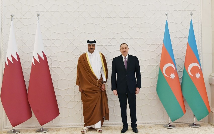 Qətər Əmiri Prezident&nbsp;İlham Əliyevə zəng edib - Qarabağla bağlı müzakirə aparılıb