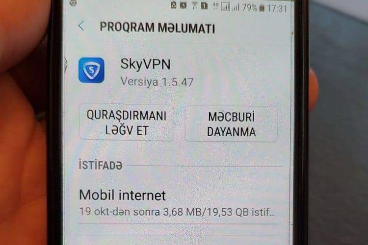 Nazirlikdən VPN tətbiqi barədə növbəti xəbərdarlıq: "Casusluq məqsədi ilə..." - FOTOLAR