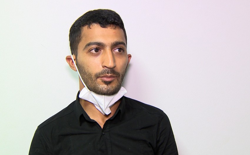 Yasamalda soyğunçuluq edən şəxs tutuldu - FOTO