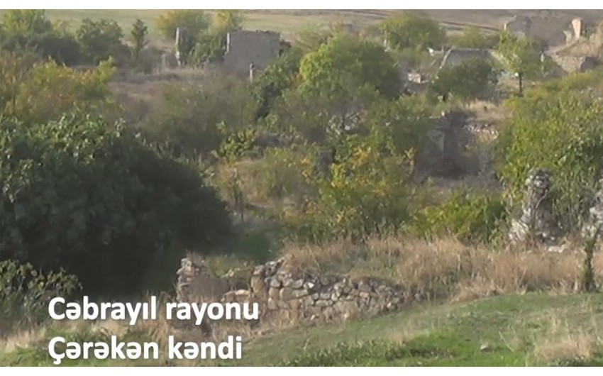 İŞĞALDAN AZAD OLUNAN DAHA BİR KƏNDİMİZİN SON GÖRÜNTÜSÜ YAYILDI - Video