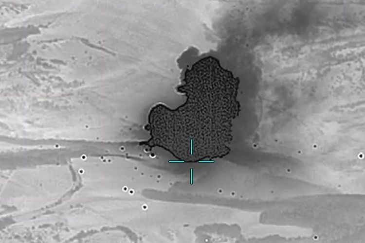 Düşmənin raket-artilleriya silahları anbarı məhv edilib - MN açıqladı + VİDEO