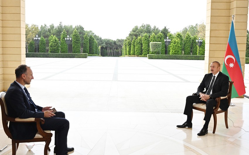 "Mən soruşuram, amma heç bir cavab verilmir" - Prezident&nbsp;Almaniya kanalına müharibədən&nbsp;və ölkədəki siyasi vəziyyətdən danışdı (MÜSAHİBƏ)