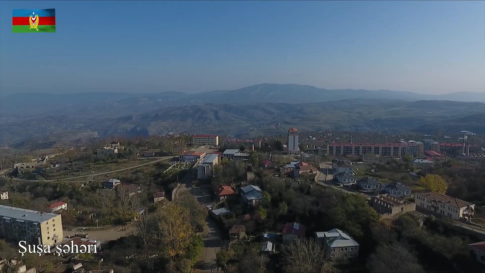 Şuşa şəhərinə içməli suyun verilməsinə başlanılıb - FOTOLAR