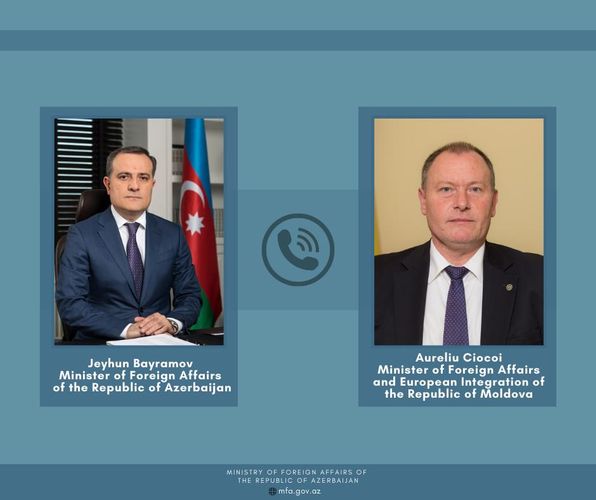 Ceyhun Bayramov Moldova xarici işlər və Avropaya inteqrasiya naziri&nbsp;ilə müzakirə aparıb - XİN-dən açıqlama