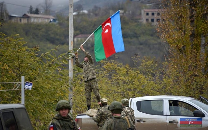 Azərbaycan hərbçiləri Laçında - Yeni FOTOLAR