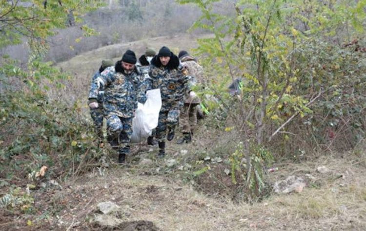 Füzulidə daha 4 erməni hərbçisinin meyiti tapıldı