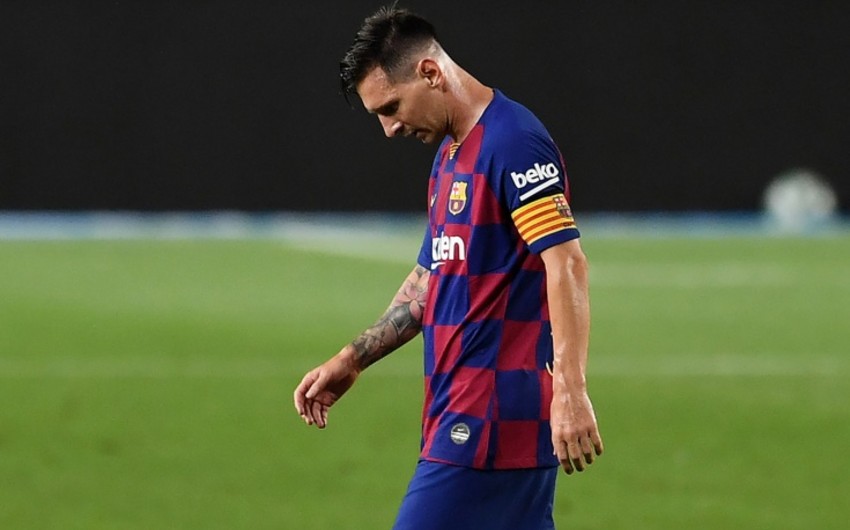 Messi 18 il formasını geyindiyi "Barselona"dan ayrılıb