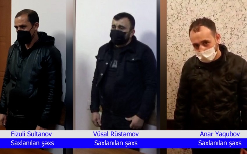 Polisdən daha bir zəncirvari əməliyyat: saxlanılanlar var - FOTO