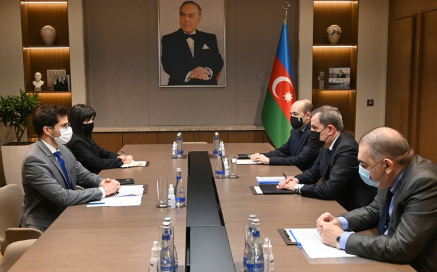 Ceyhun Bayramov İsrailin Azərbaycandakı səfiri Corc Diki qəbul edib - Müzakirə + FOTO