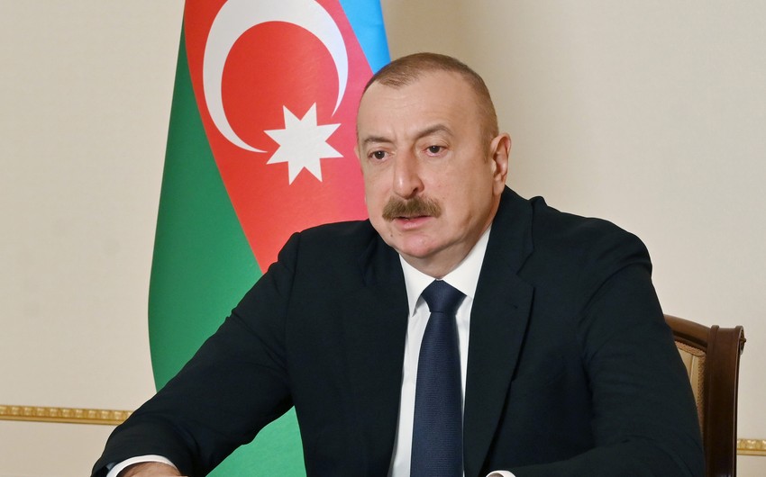 İlham Əliyev: "Azərbaycan ərazisində başqa dilin rəsmi statusu ola bilməz"