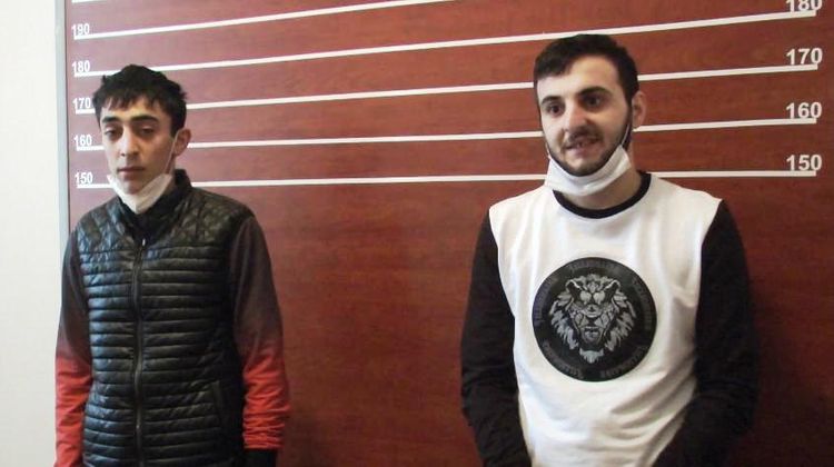 Abşeronda yaşlı qadını soyan yeznə-qayın saxlanıldı - FOTO