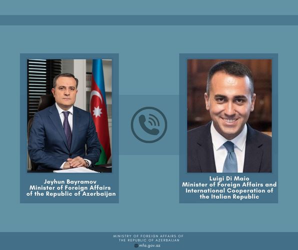 Ceyhun Bayramov&nbsp;İtaliyanın xarici işlər ilə telefola danışıb - Açıqlama