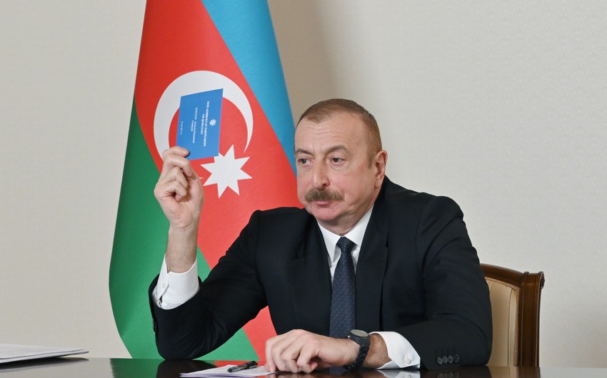 İlham Əliyev yeni formalaşan İdarə Heyətinə tapşırıq verib