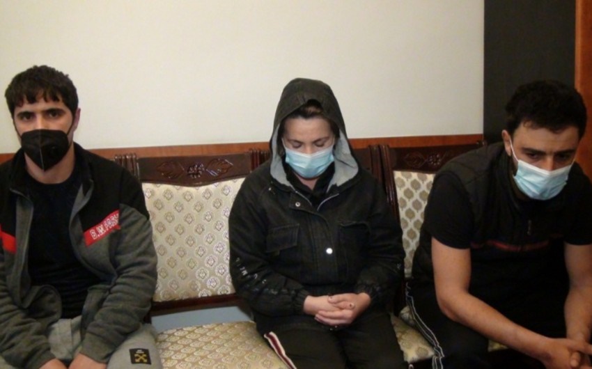 İmişlidə polis əməliyyatı: bir qadın, iki kişi narkotiklə tutuldu + FOTO