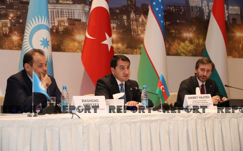 Hikmət Hacıyev&nbsp;türk dövlətlərinə səsləndi: "Biz birlikdə öz sözümüzü deməliyik"