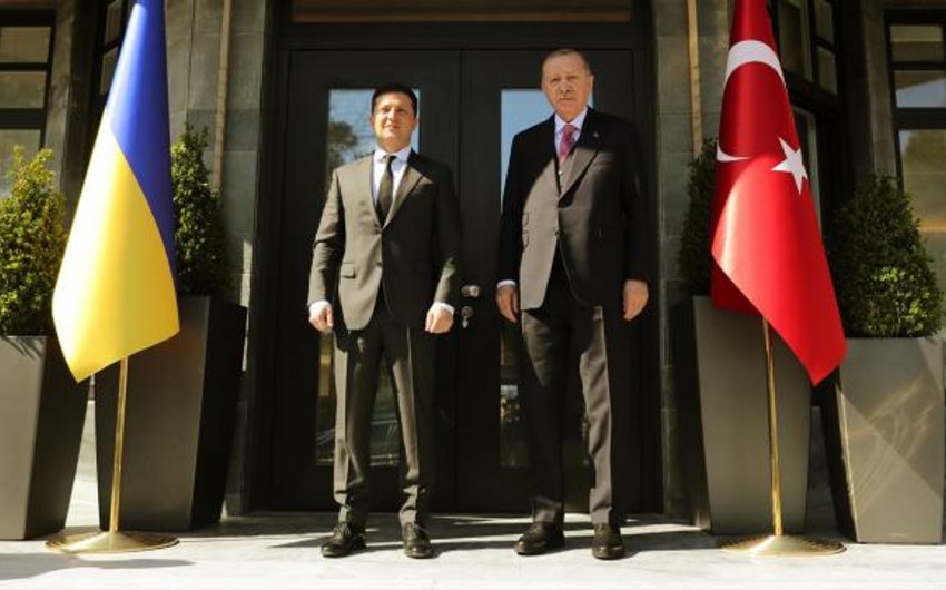 Ərdoğan Zelenski ilə mətbuat konfransında: "Ukraynanın ərazi&nbsp;bütövlüyünü dəstəkləyir, Krımın ilhaqını tanımırıq"