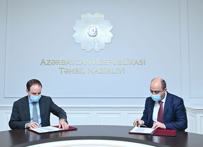 Emin Əmrullayev UNICEF-lə&nbsp;İllik Fəaliyyət Planı imzaladı